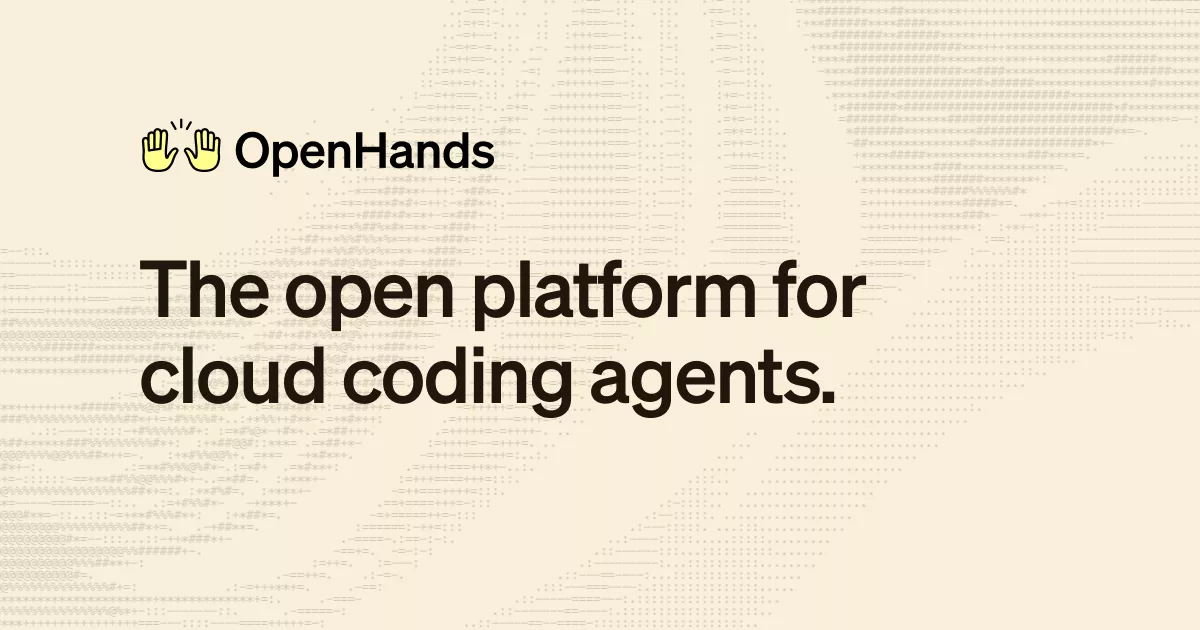 OpenHands 官方分享图
